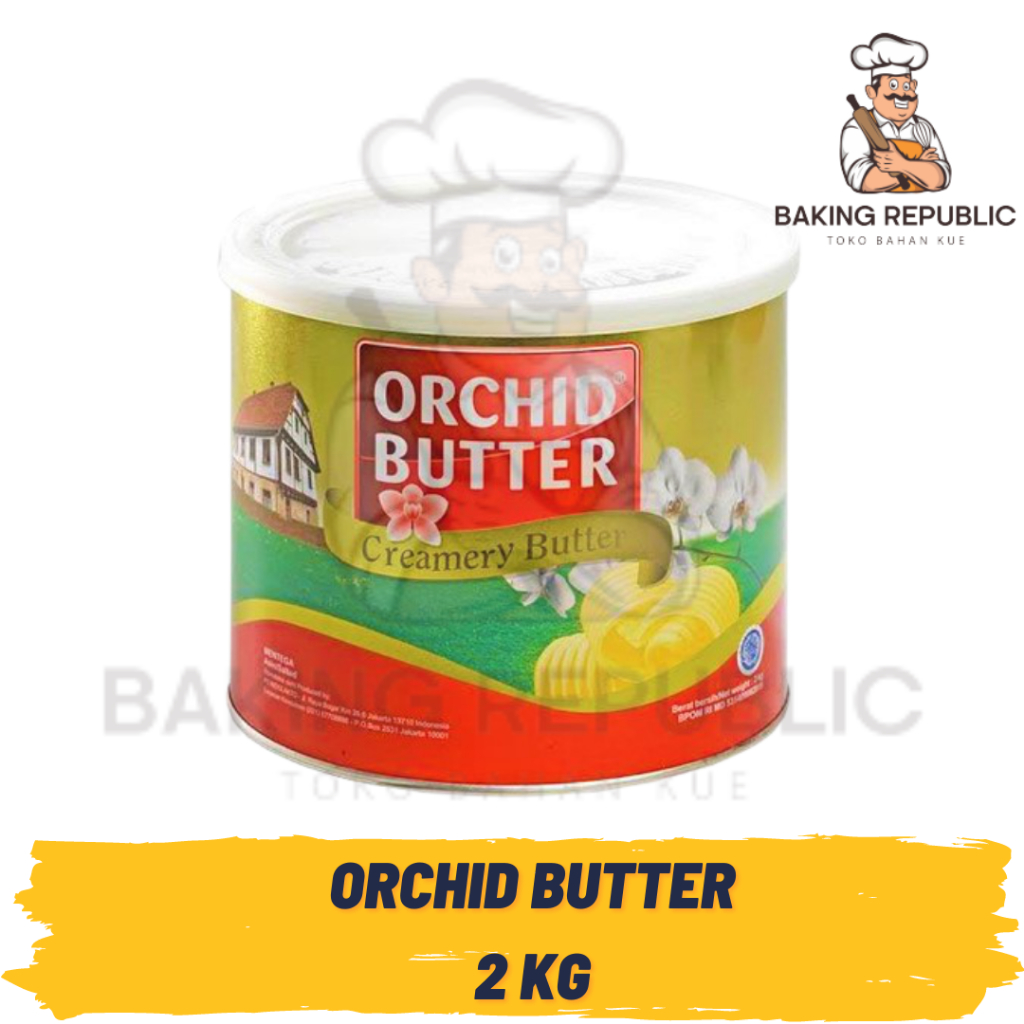 

OCRHID BUTTER | 2 KG | KEMASAN PABRIK | BUTTER ORCHID SALTED
