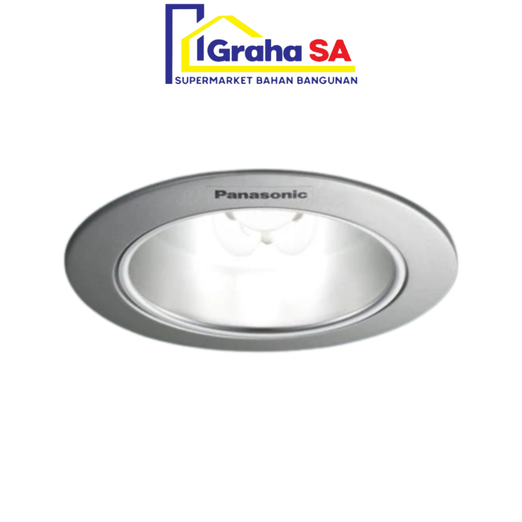 PANASONIC DOWNLIGHT NLP72450131 150 FROSTED SILVER