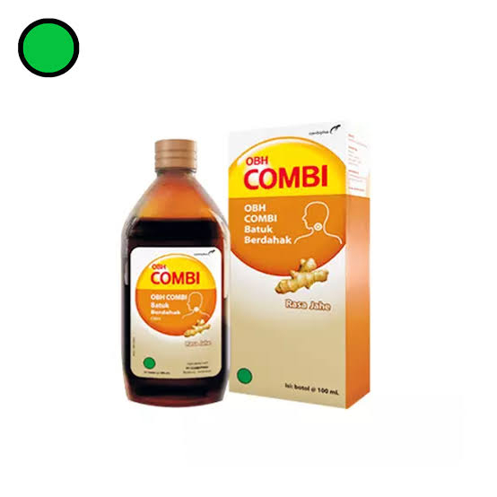 OBH Combi Batuk Berdahak Jahe & Menthol Sirup 100 ml/ Untuk meredakan batuk berdahak & Untuk meredak