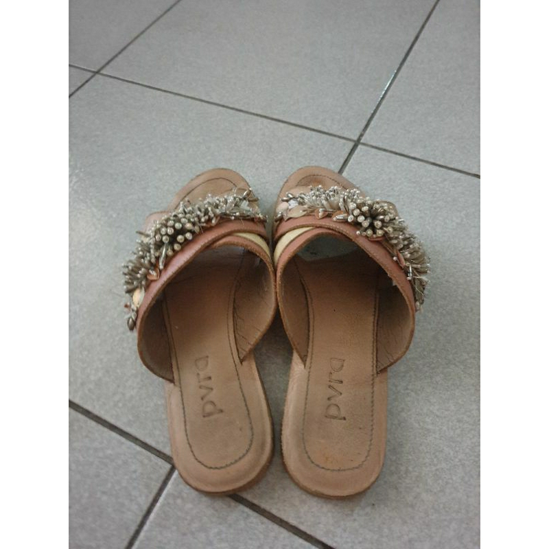 Preloved Sandal PVRA Cavva Nude Pink Two Tone