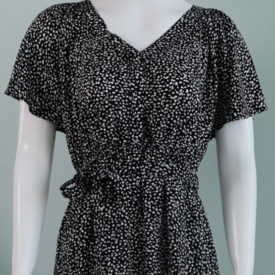 Ladybydiana QUINN SLEEPWEAR Mini Dress Ala Korea Bahan Crincle Premium Busui Friendly