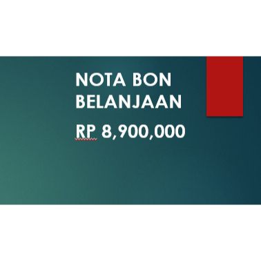 

Nota Bon Mbak Kia LIVE