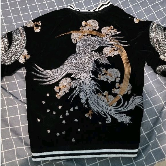 Sukajan dragon velvet