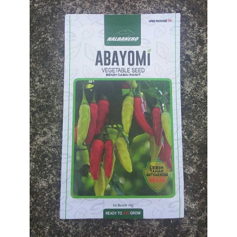 Bibit Cabe Abayomi Original Halbanero