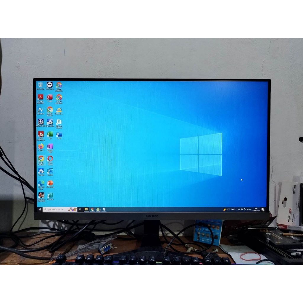 Monitor Samsung 24Inch 24R350 IPS 75Hz Framless SECOND