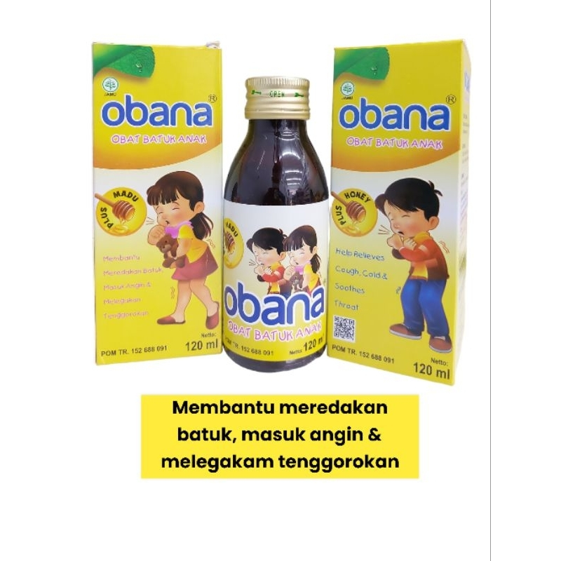 OBANA OBAT BATUK ANAK 120ML