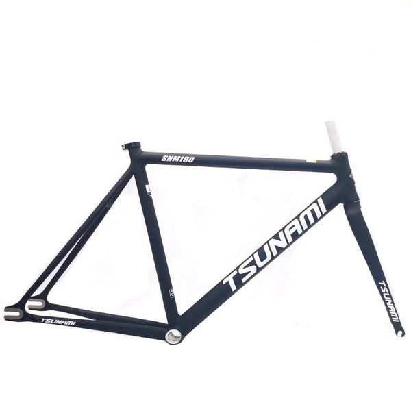 TSUNAMI BIKE SNM100 BLACK FRAMESET FIXIE