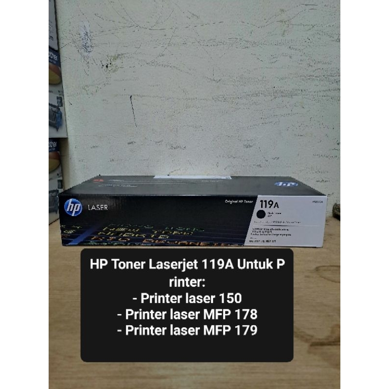 Toner cartridge hp 119a black (w2090a) original