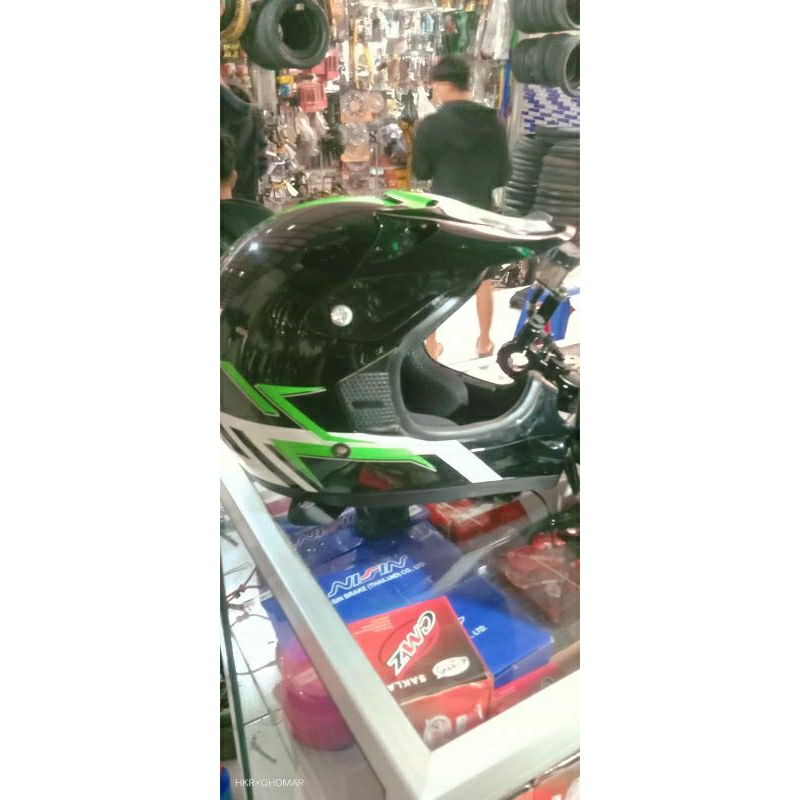 Helm kawasaki cross