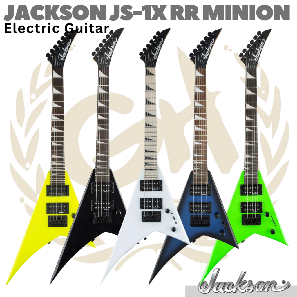 JACKSON JS1X RR MINION Electric Guitar | Gitar Listrik Elektrik Flying V JS-1X