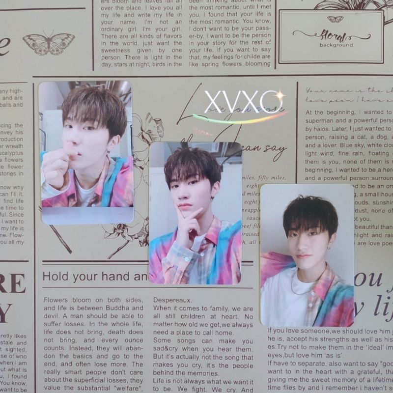 PHOTOCARD OFFICIAL TREASURE BANG YEDAM I LOVE YOU ERA YEDAM PADDLE POP YEDAM RAINBOW