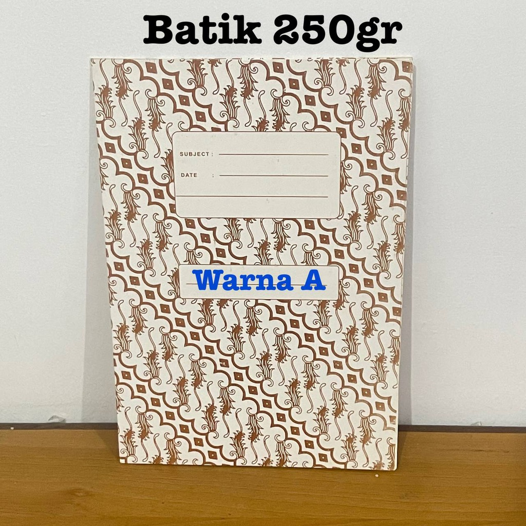 

(50 pcs) STOPMAP BATIK 250gr Warna A - FOLIO STOP MAP KERTAS KANTOR KARTON F4 Premium