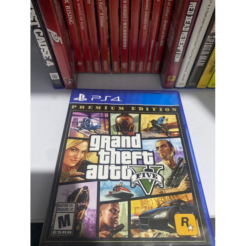 PS 4 BD / kaset GTA 5 gta v dlc dan online