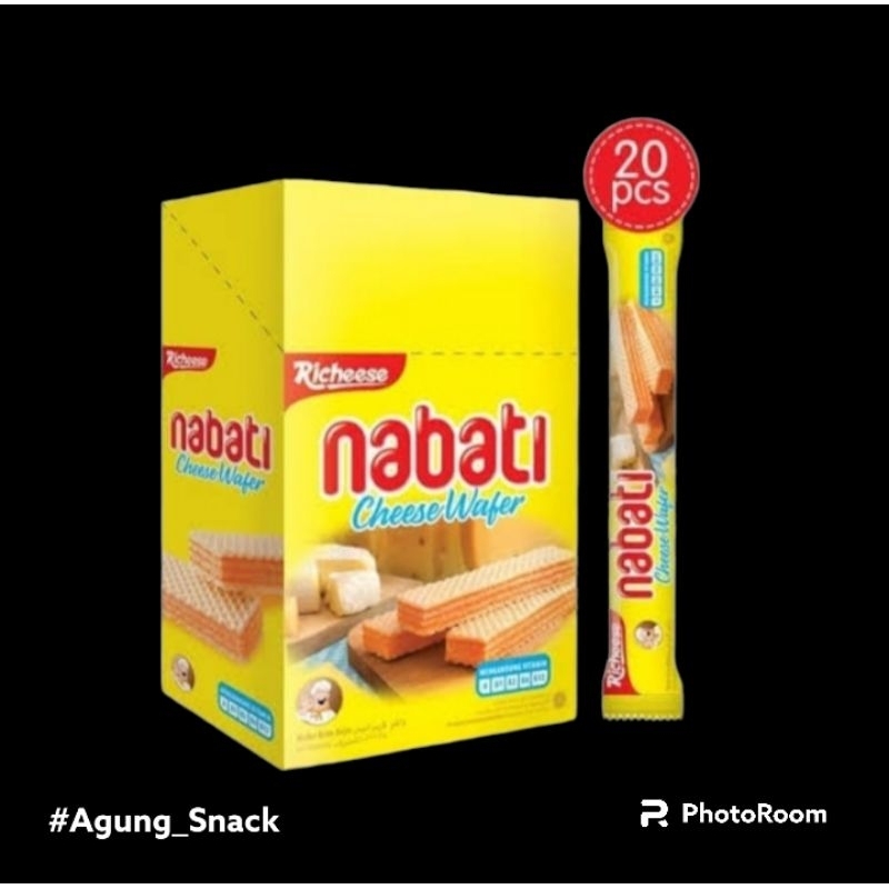 

Nabati | Waffer Richeese & Richoco ( 1 Box | 20 Bks )@6gram