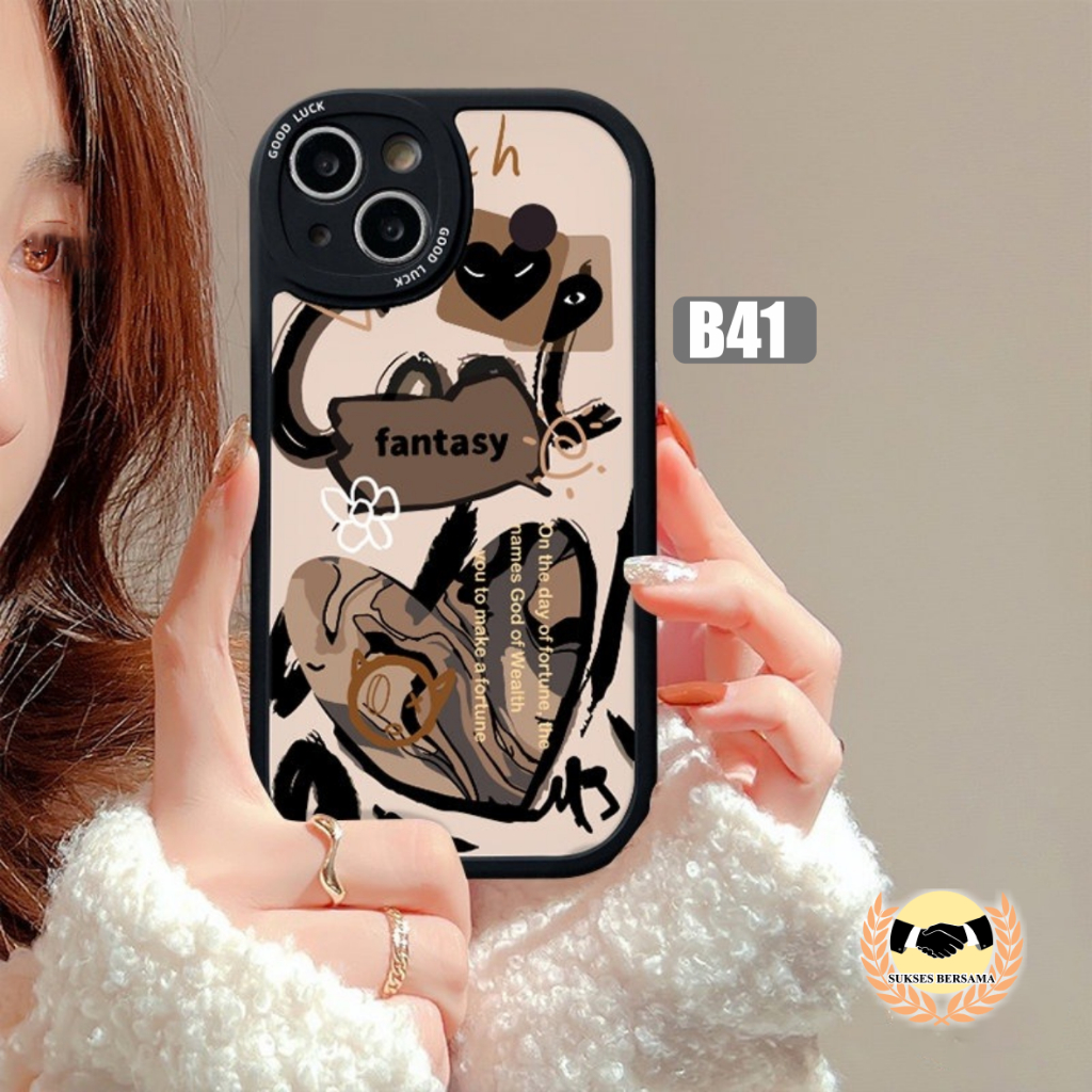 B41 SOFTCASE SILIKON INFINIX SMART 5 6 6+ HOT 9 10 11 PLAY 11 11S 12I 20I 12 PLAY 30 30I NOTE 11 12 PRO 4G 2023 12 G96 BSB8362