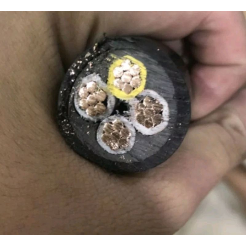 Kabel NYY 4x25 Merk Metal type Supreme PVC power