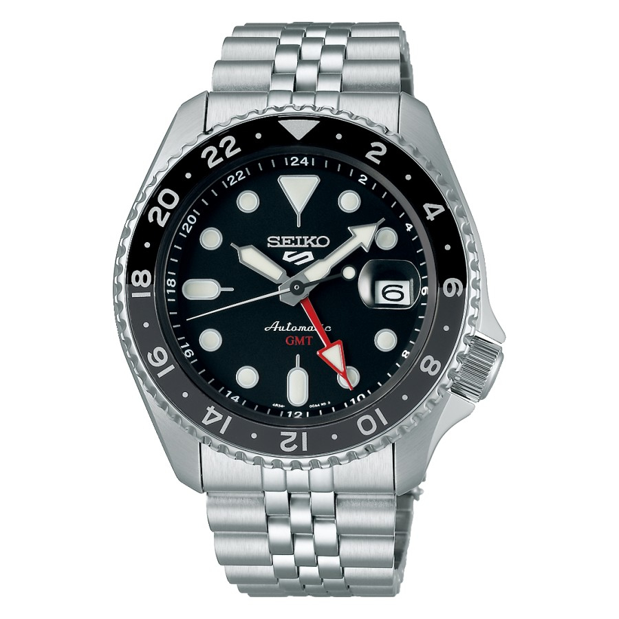 JAM PRIA SEIKO 5 SPORTS GMT SSK001K1 SSK001 AUTOMATIC ORIGINAL