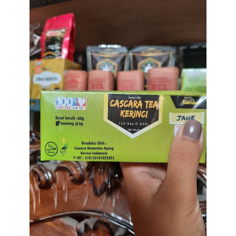 

BISA COD CASCARA TEA KERINCI TEH KULIT KOPI 50 gram