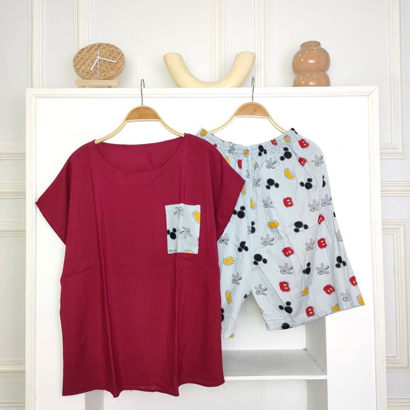 ONESET BABYDOLL PIYAMA JUMBO