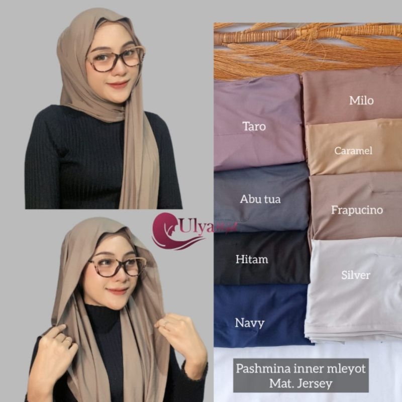 Pashmina inner oval jersey ulya hijab