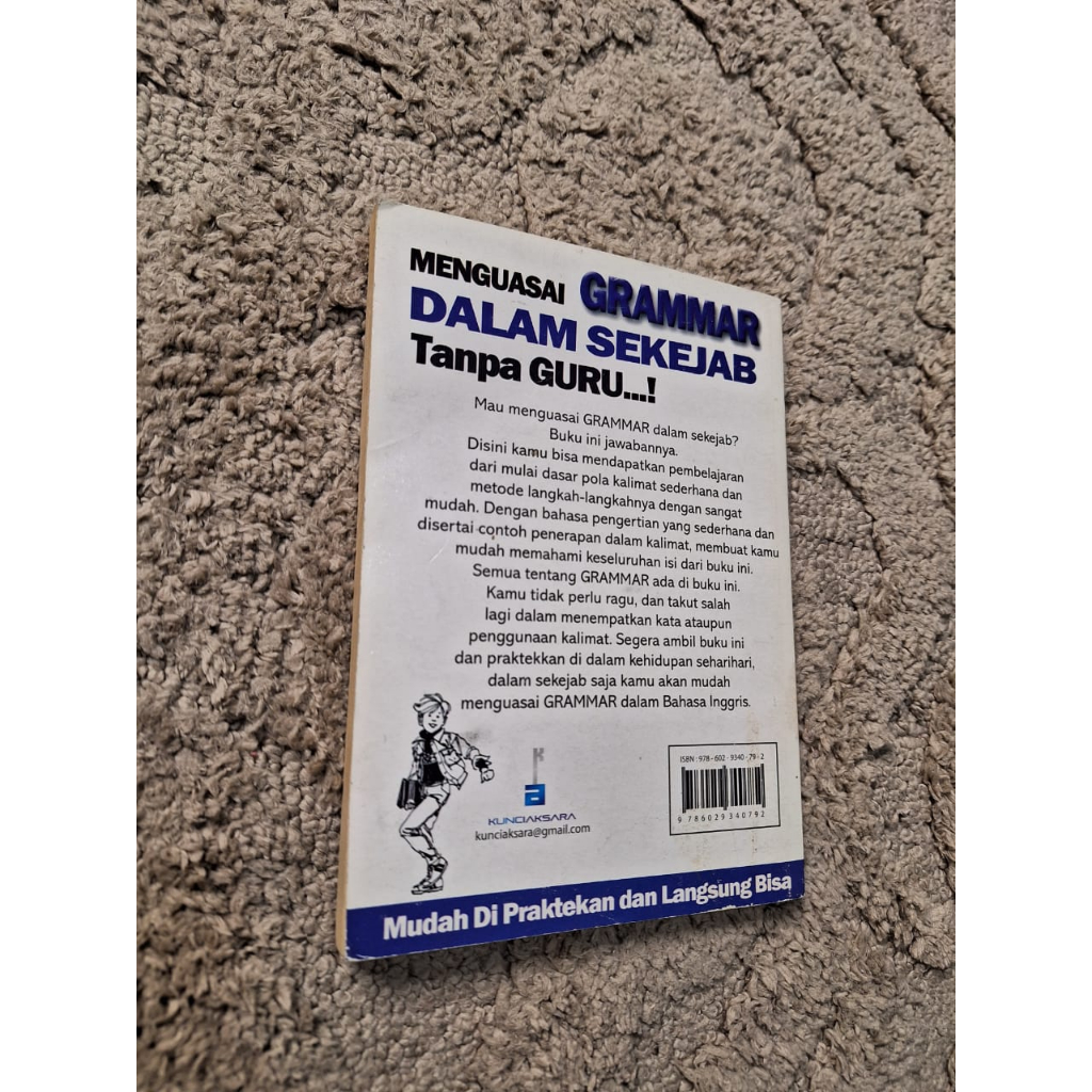 

buku bekas judul grammar belajar bahasa inggris