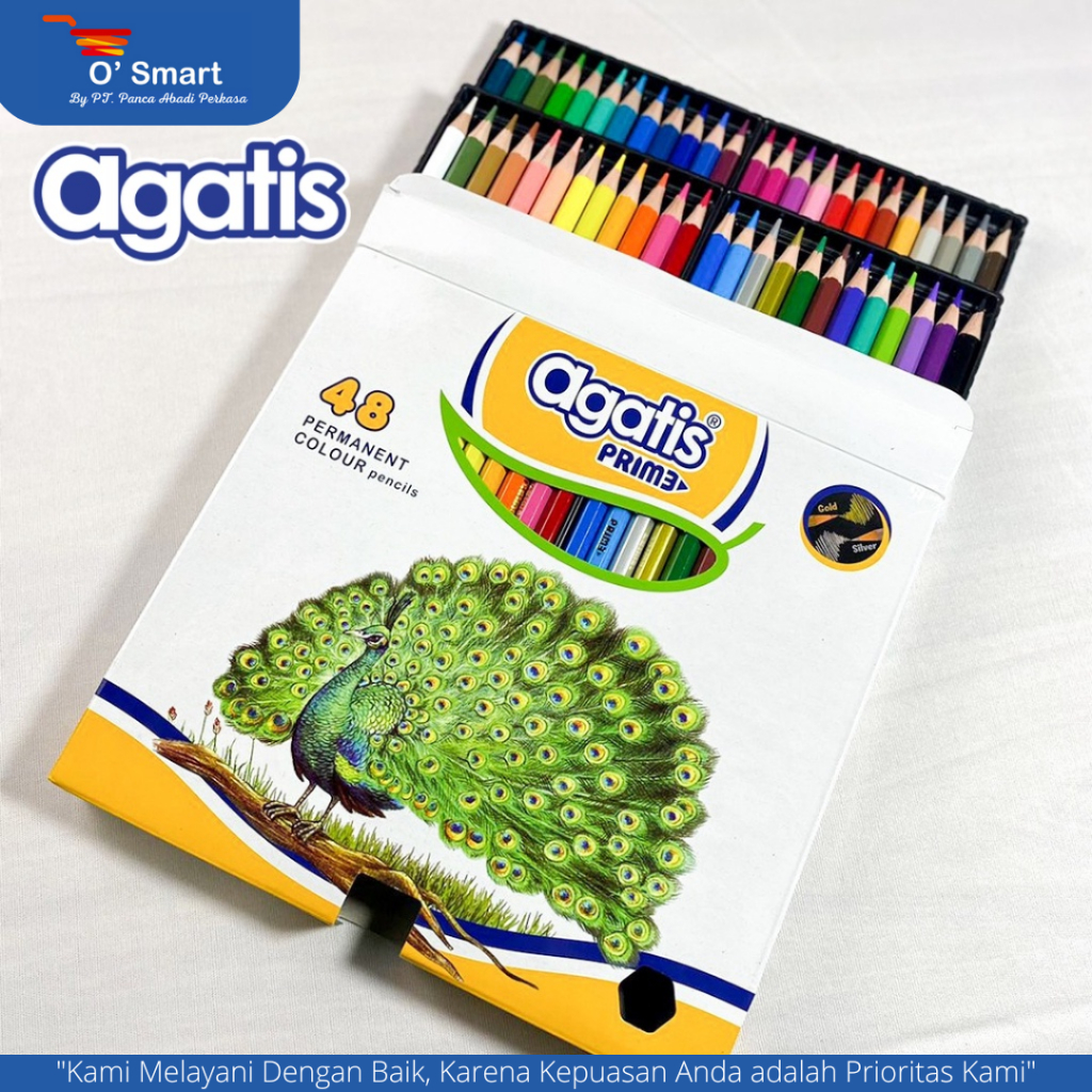 

Agatis Pensil Warna 48W Panjang Prime