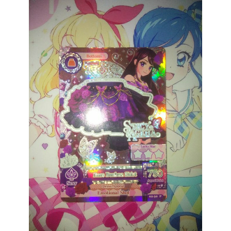 booked aikatsu premium spicy ageha rose Bonbon skirt