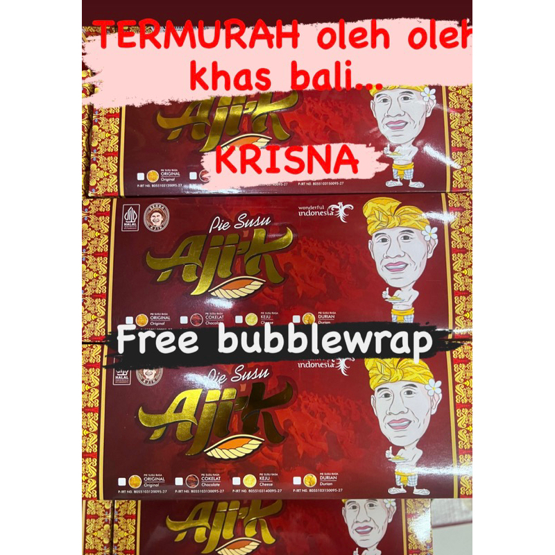 

PIE SUSU ORIGINAL AJIK KRISNA FRESHOVEN ISI 10