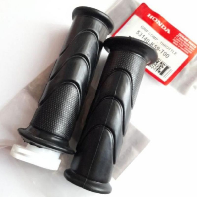 SEPASANG HANDGRIP KANAN KIRI VARIO 125 VARIO 150 HANDGRIP 1SET VARIO K59