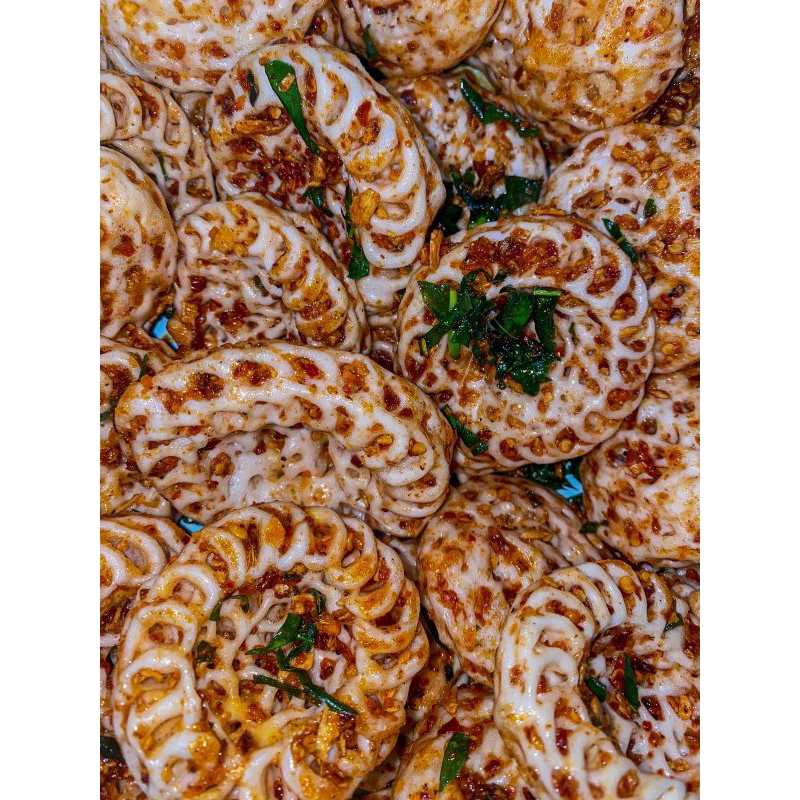 

Kerupuk Sebring Mawar Pedas Daun Jeruk