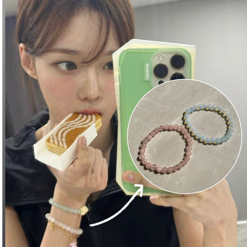 Gelang Winter Aespa Waterbomb Crystal / Bracelet