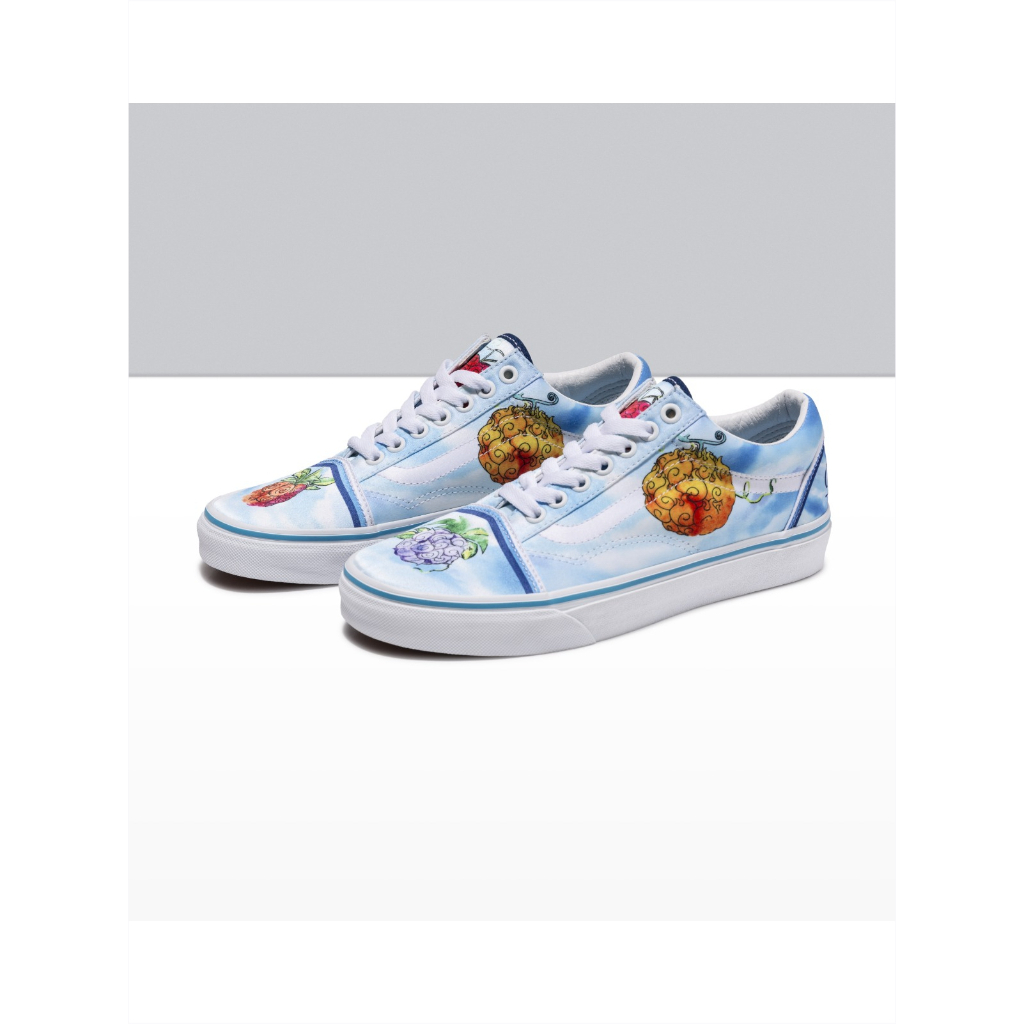 Vans Sepatu Old Skool One Piece Devil Fruit True Blue