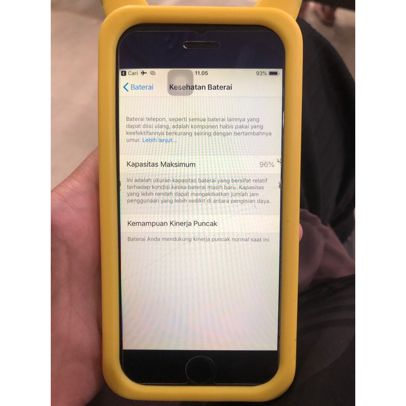 Iphone 6 16gb Bypass By Pass Wifi Unit Only Free Case Grey Handphone Bekas Smartphone