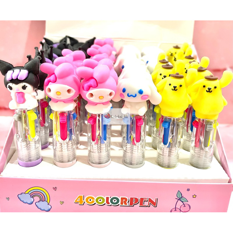 

(Koleksi Kk) Pulpen Sanrio 4warna