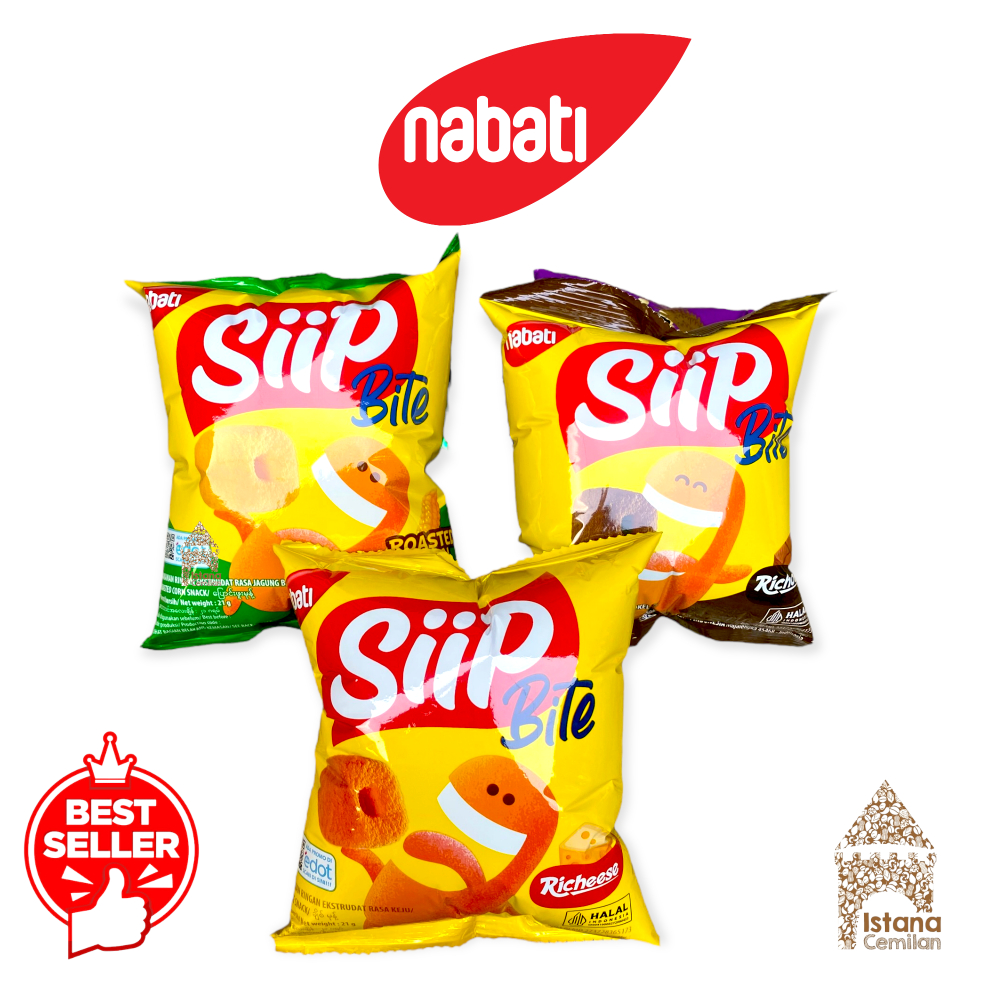 

Nabati Siip Bite Size Snack 21 Gram