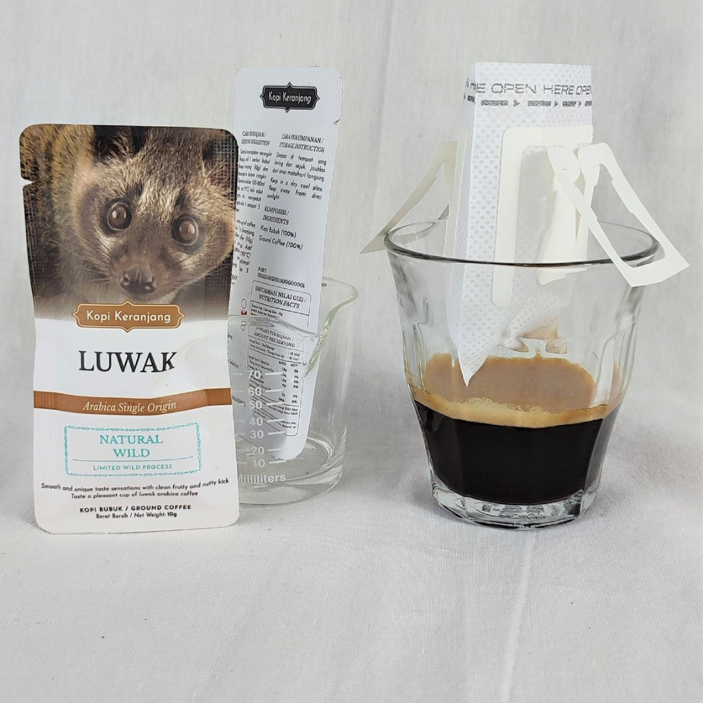 

Kopi Arabica Luwak Sachet 10gr