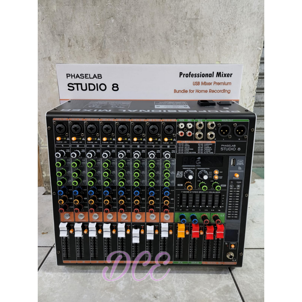 Mixer Audio Phaselab studio8 studio 8 8CH Soundcard Original