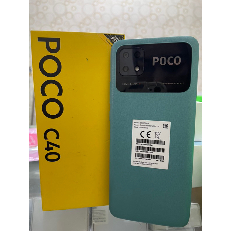 Poco C40 4/64 second fullset