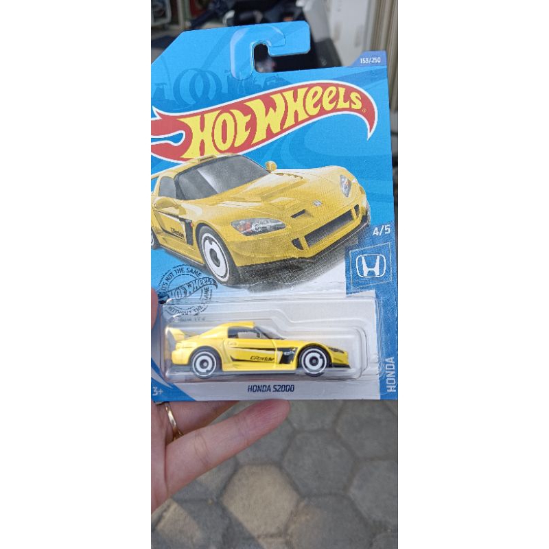 Mobil Hot Wheels Honda S2000 Kuning Original