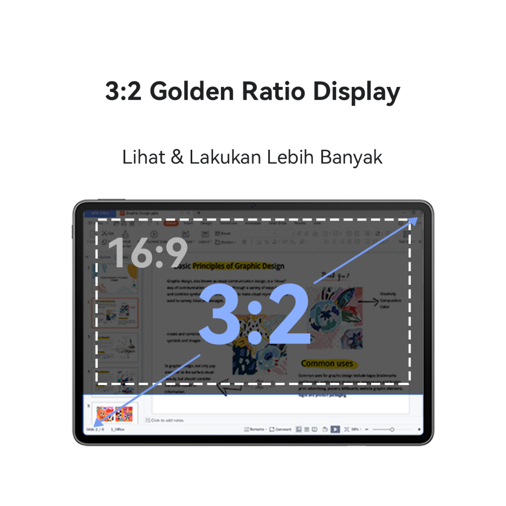 [GRATIS PEN + KB] HUAWEI MatePad Air Tablet [8+128G]| PC-Level Productivity | 144Hz 2.8K 3:2 FullView Display | Flagship-level Performance Image 5