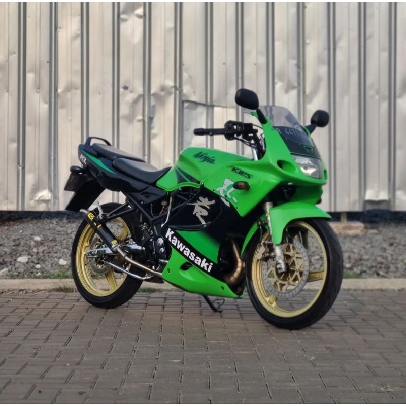 (BAYAR DITEMPAT) Striping Ninja RR Old SE 2010 2011 gen 2 hijau hitam striping lis stiker standar or