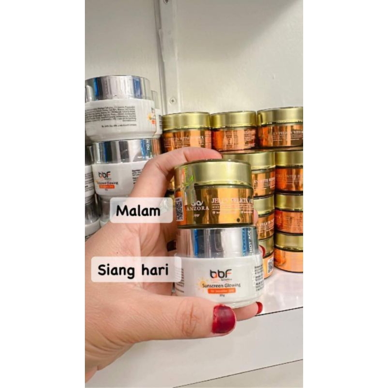 PAKET GLOWING VIRAL SUNSCREEN BBF DAN PELICIN ANZORA