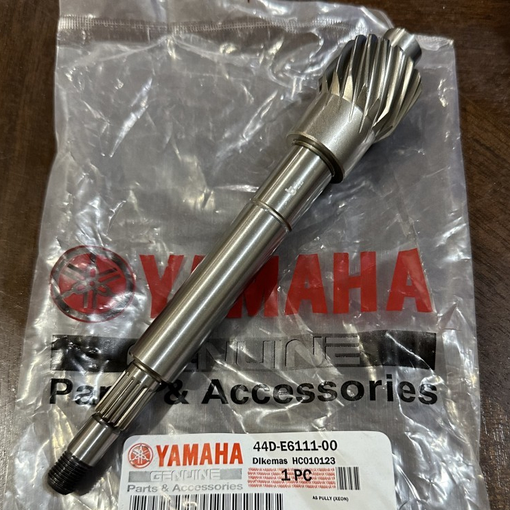 44D AS PULLY MOTOR BELAKANG CVT GIGI RASIO XEON KARBU GT 125 FI AEROX