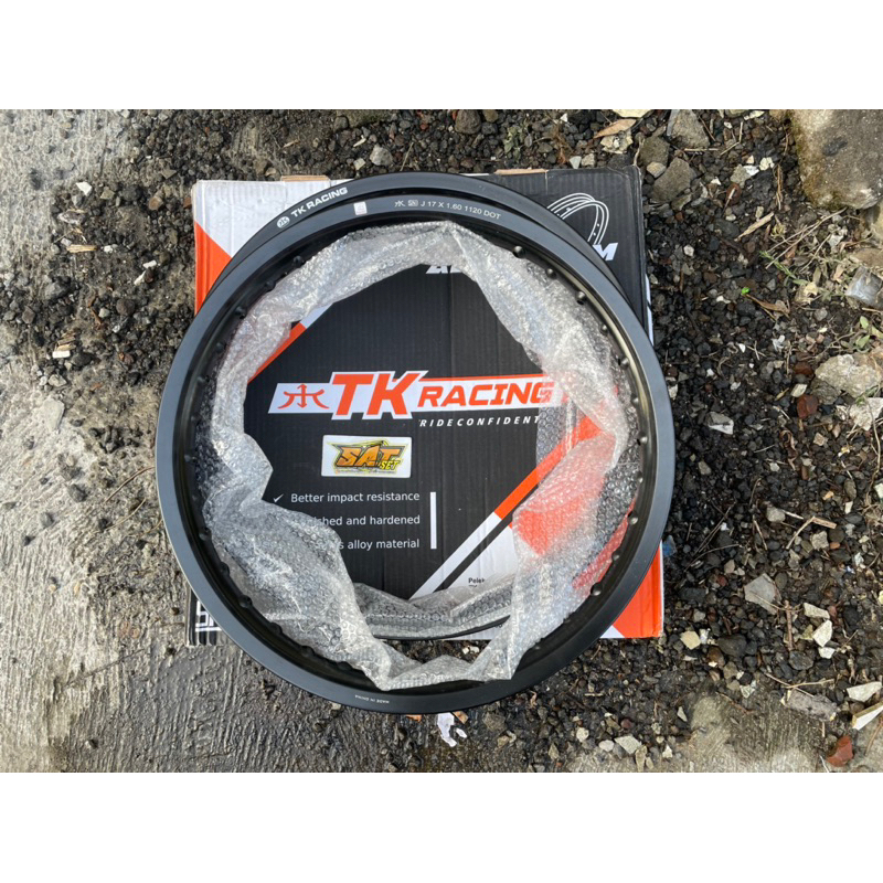 Velg TK Hitam 160 185 veleg TK Racing ring 17 velg TK racing hitam 160 185 set