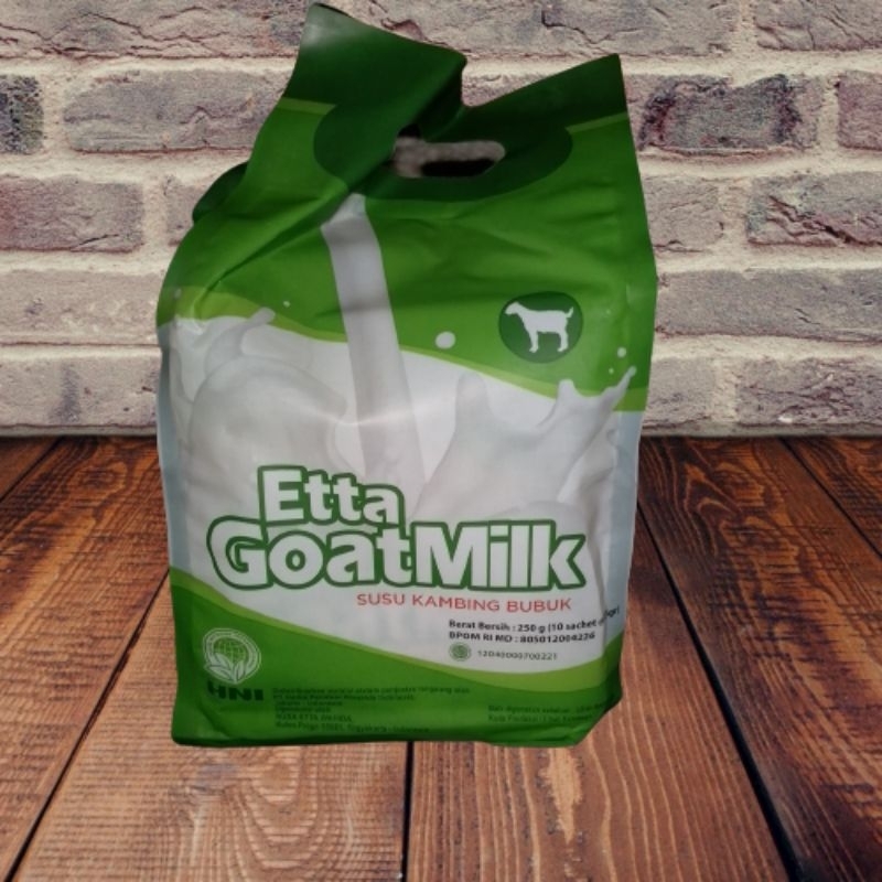 

Susu Kambing Etawa Etta Goat Milk HNI atau HPAI