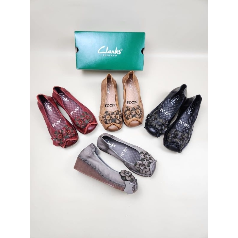 Clarks Melati wedges 297 / Sepatu Clarks wanita
