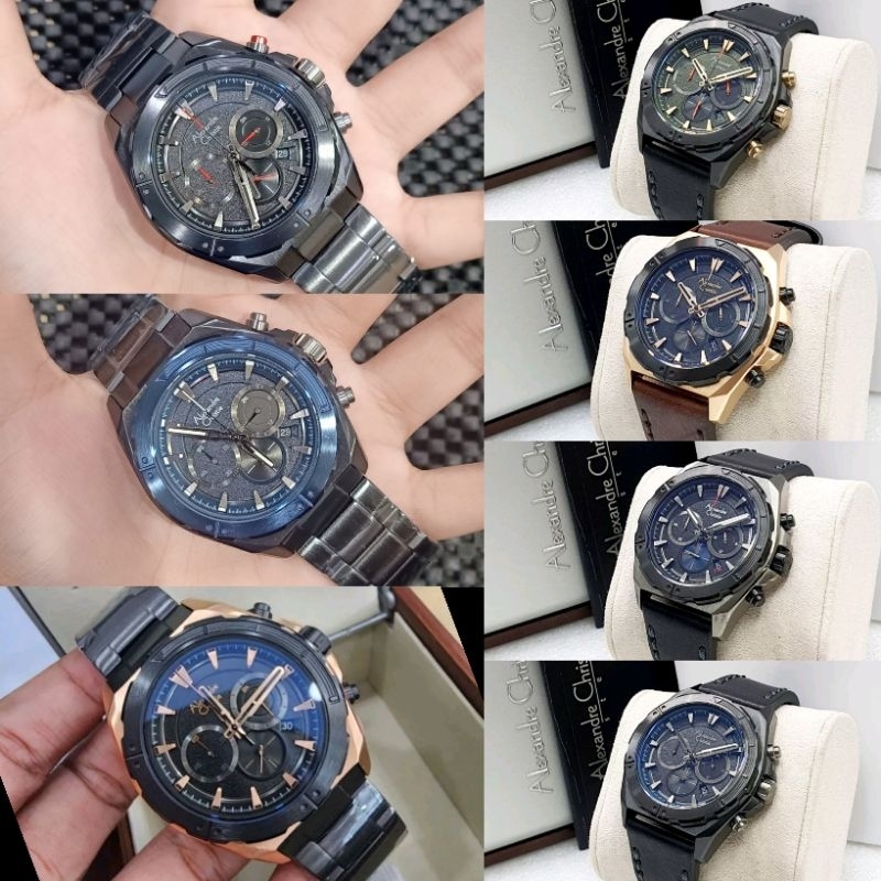 Jam Tangan Alexandre Christie Ac 6664 / Ac6664 Original pria