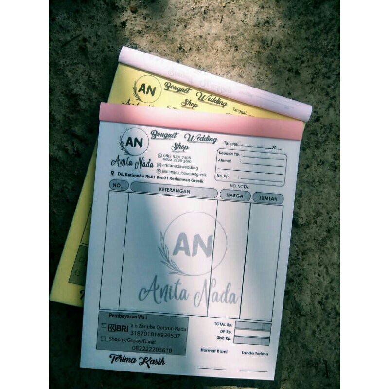 

(1/2 FOLIO)PAKET HEMAT Kwitansi,Suray Jalan,Resep Dokter,Nota Laundry,Nota Bangunan,Nota Toko,NOTA CUSTOM PERFORASI 1 PLY, 2 PLY, 3 PLY