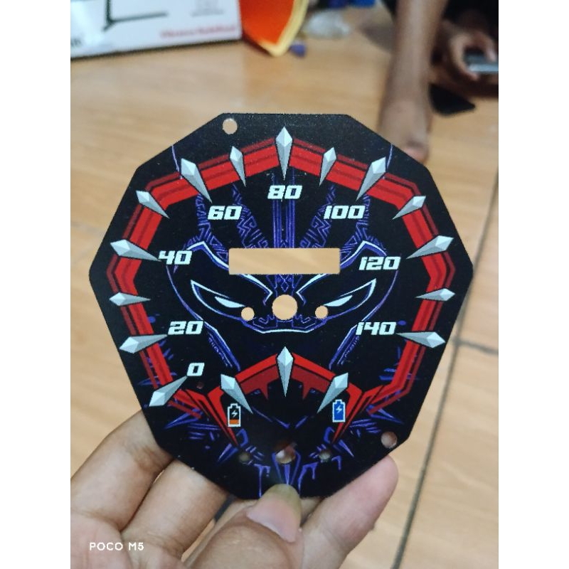 papan speedometer custom Mio m3 panel spido meter mio m3