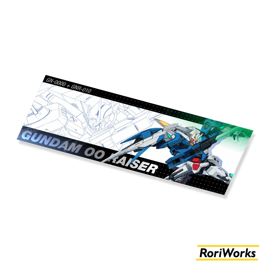 Stiker Slap - Gundam 00 Raiser